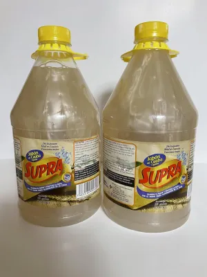 Jabon de Cuaba Liquid Laundry Detergent Soap, Supra 64 oz, Dominican 1/2 Gallon (Pack of 2)