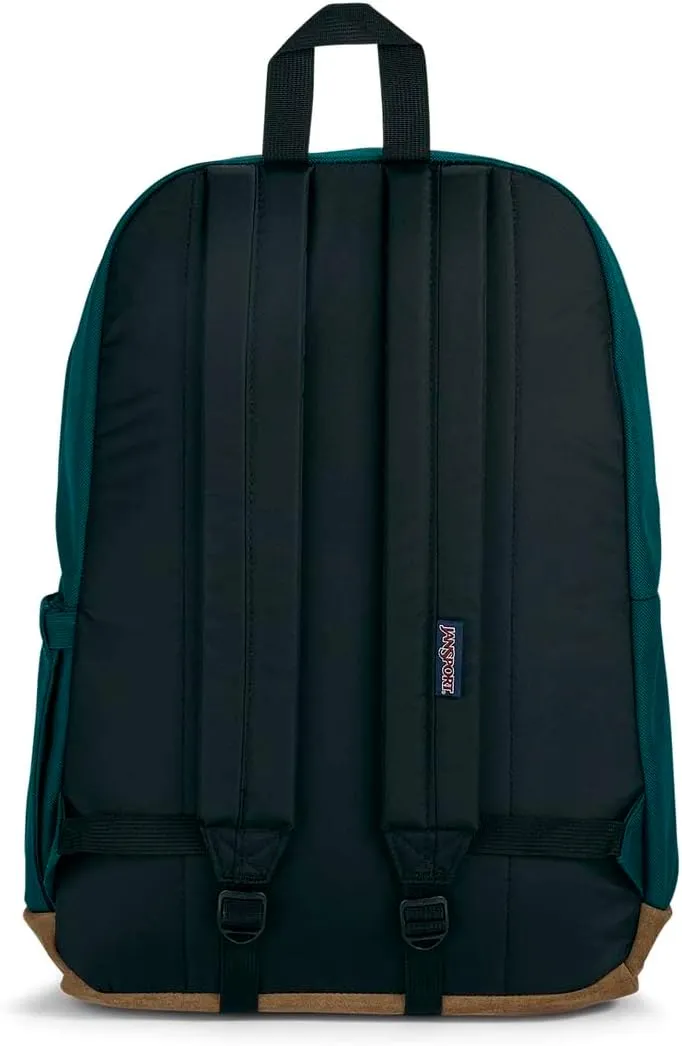 JanSport Right Pack Backpack - Durable Daypack with Padded 15" Laptop Sleeve, Spacious Main Compartment & Integrated Water Bottle Pocket - Deep Juniper