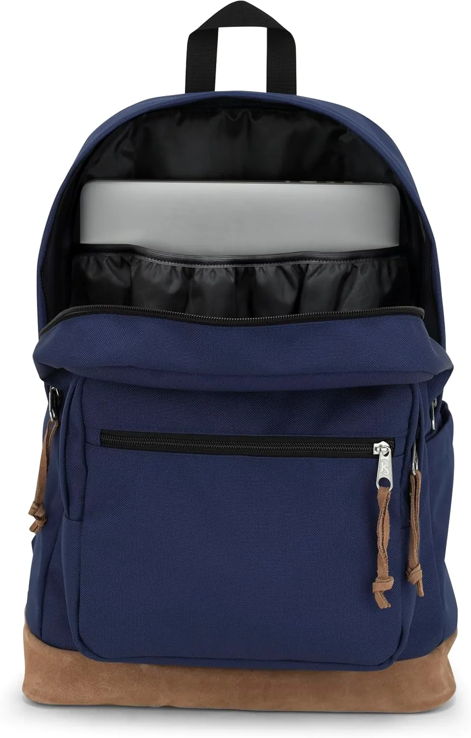 JanSport Right Pack Backpack - Durable Daypack with Padded 15" Laptop Sleeve, Spacious Main Compartment & Integrated Water Bottle Pocket - Navy