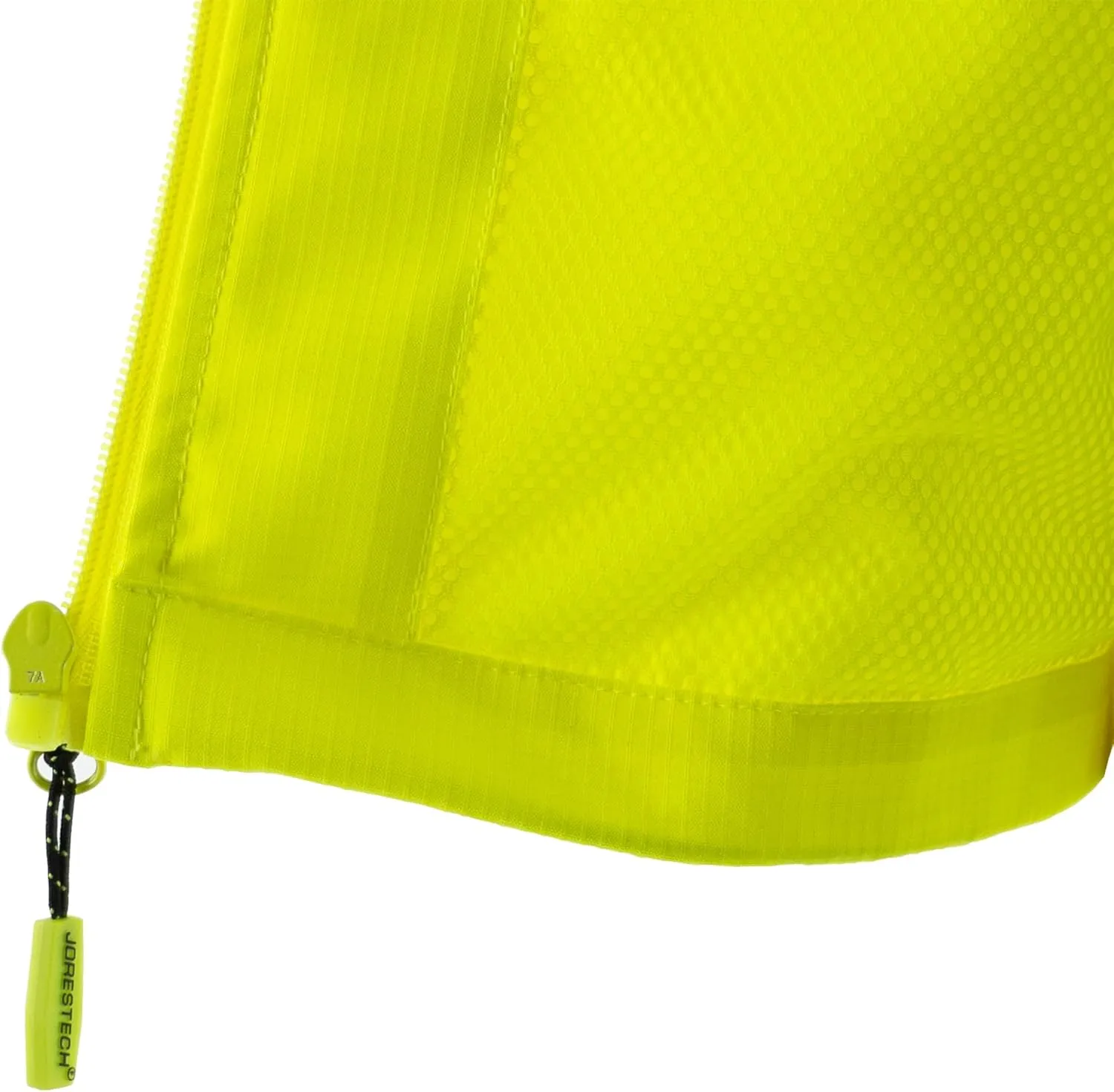 JORESTECH Waterproof Ripstop Rain Sport Jacket With Reflective Highlights And Heat Transfer Tap On The Back