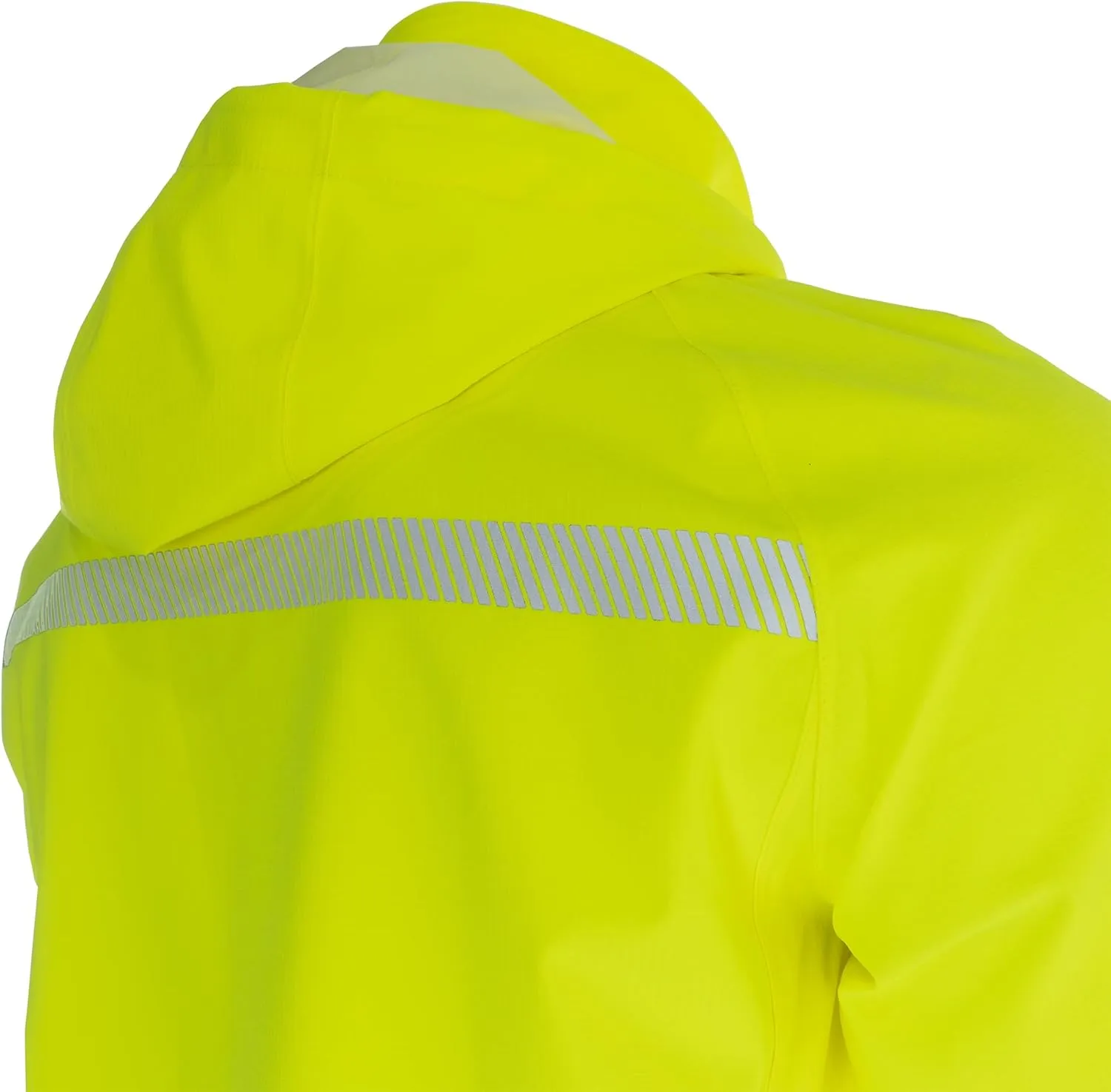 JORESTECH Waterproof Ripstop Rain Sport Jacket With Reflective Highlights And Heat Transfer Tap On The Back
