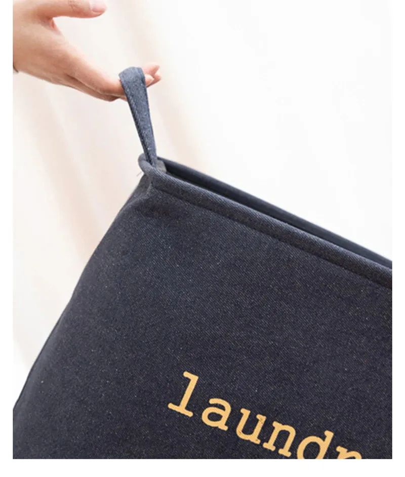 Jute Laundry Basket: Large, Foldable Storage