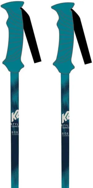 K2 Style Aluminum Ski Poles