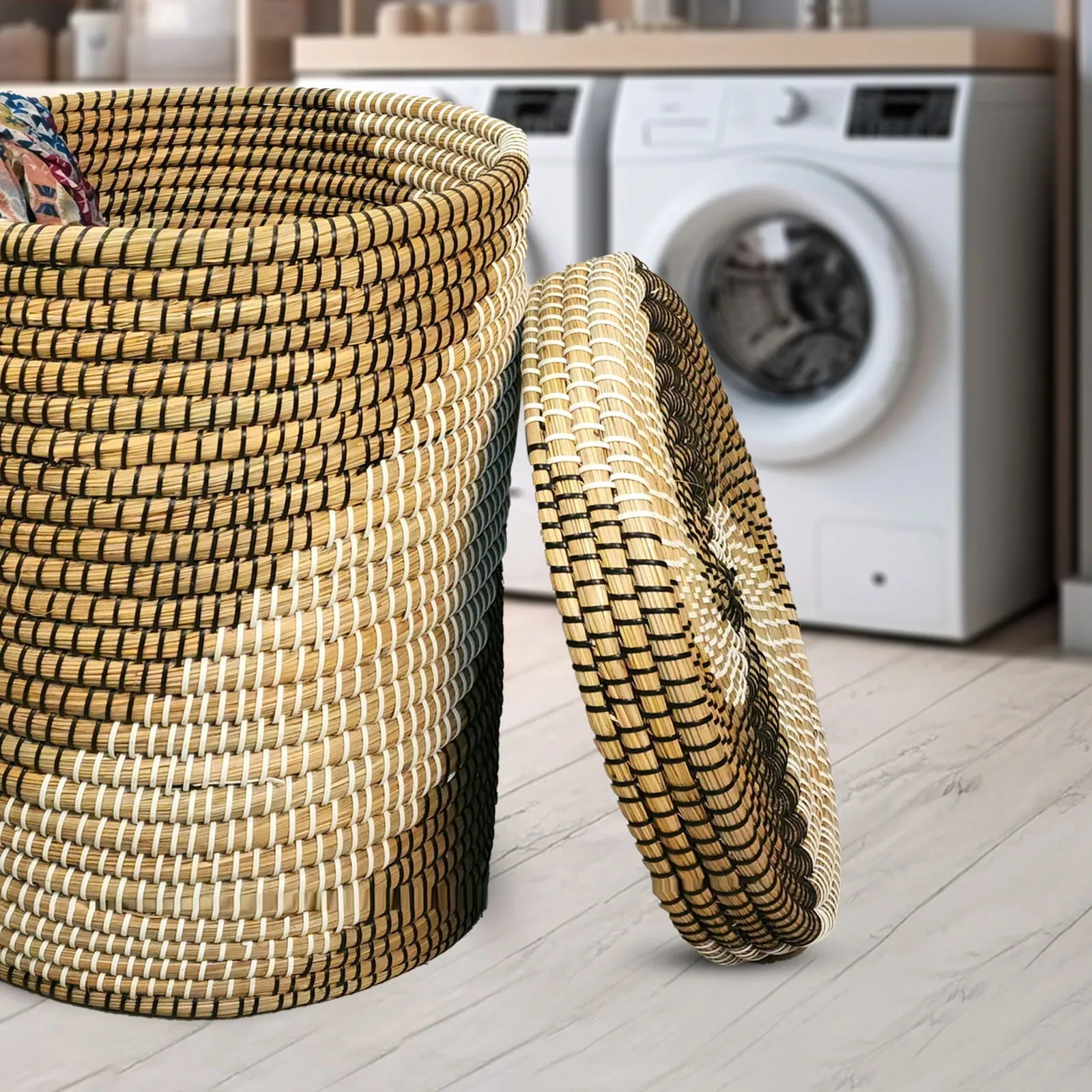 Kaisa-Grass Laundry Baskets (Large)