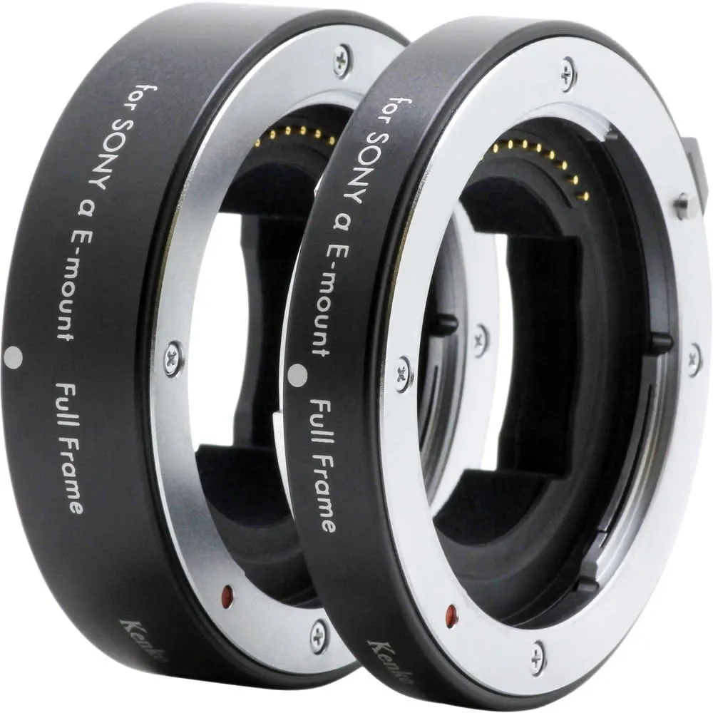 Kenko KE-NAHDGSE DG Food Rings 10 mm/16 mm for Sony E-Mount Connection Full Format Black