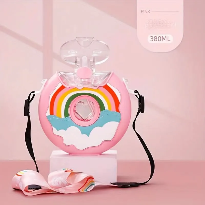 Kids' Portable Straw Cup with Handle