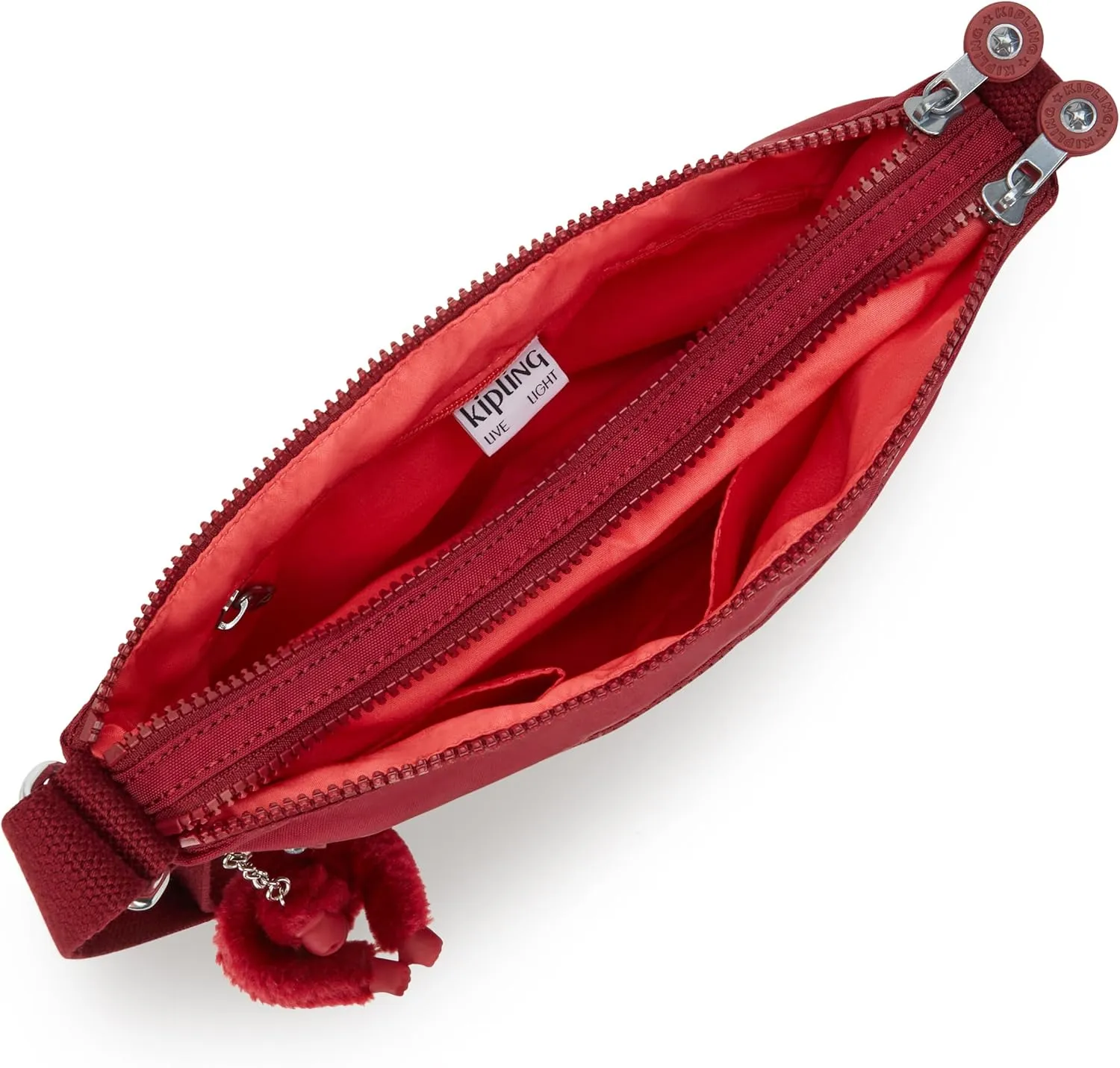 Kipling Women’s Alvar Crossbody, Super Light, Durable Messenger, Nylon Shoulder Bag