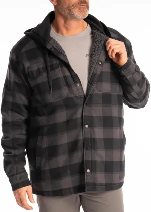 KLIM Men's Targhee Fleece Lined Flannel Hoodie