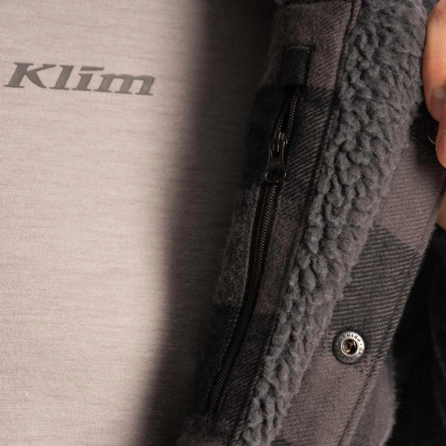 KLIM Men's Targhee Fleece Lined Flannel Hoodie