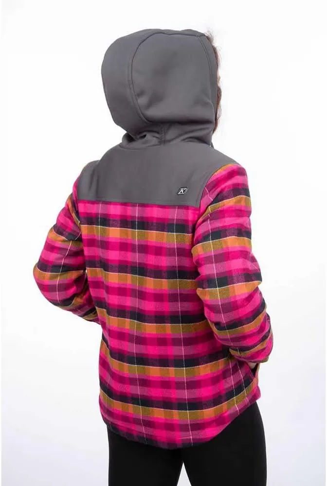 KLIM Women's Big Sky Fleece Lined Flannel Hoodie