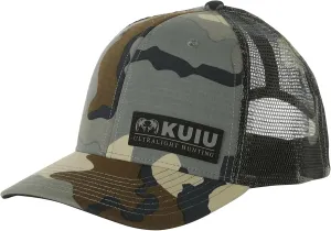 KUIU Cordura® Trucker Hat - Ultralight, Breathable Mesh Back, Adjustable Snapback, 6-Panel Design, DWR Stain-Resistant Visor