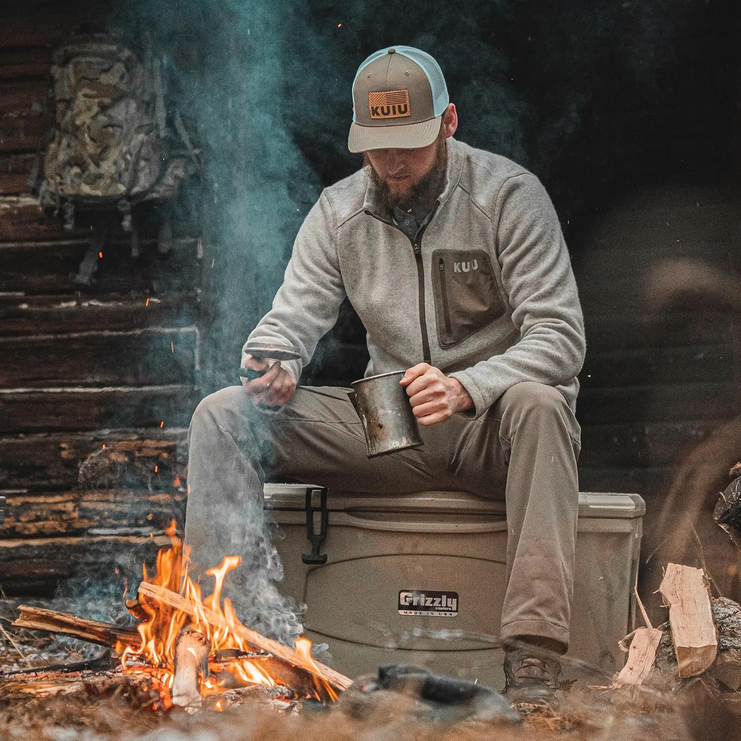 KUIU Switchback Pant - Water & Stain Resistant, 2-Way Stretch, Reinforced Knife Pocket, Durable & Versatile for Hiking