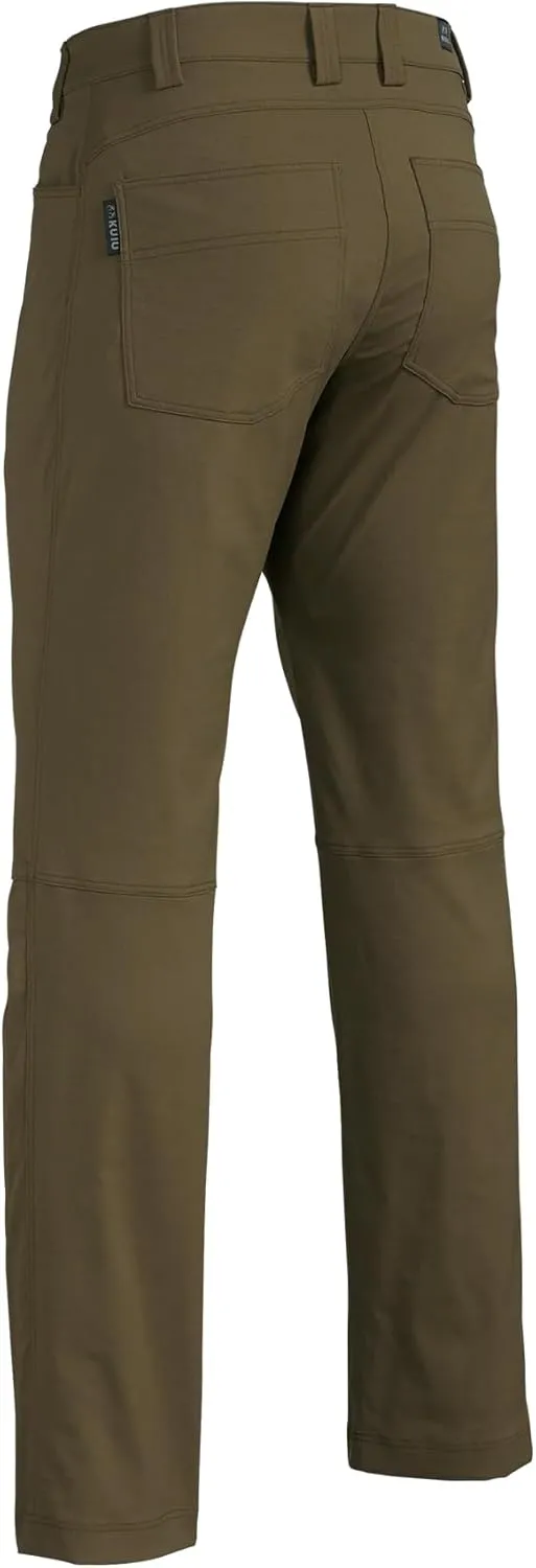 KUIU Switchback Pant - Water & Stain Resistant, 2-Way Stretch, Reinforced Knife Pocket, Durable & Versatile for Hiking