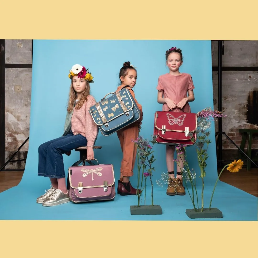 L - Poetic Dragonfly School Bag by Caramel & Cie
