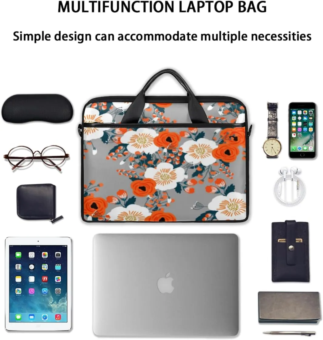 Laptop Bag Case Shoulder Messenger Carrying Bag 13 14 15 Inch Waterproof Computer Sleeve Cover