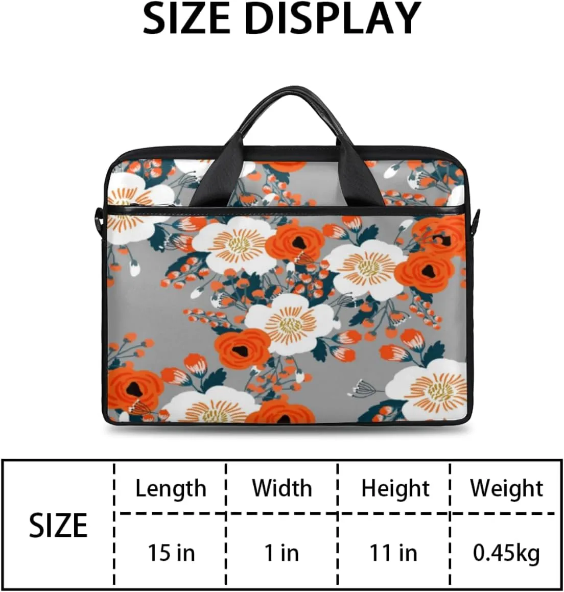 Laptop Bag Case Shoulder Messenger Carrying Bag 13 14 15 Inch Waterproof Computer Sleeve Cover