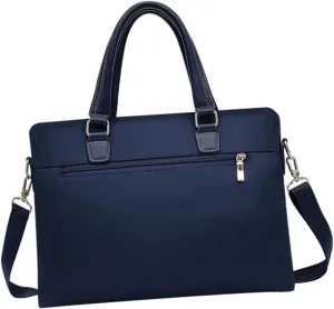 Laptop Bag for Men Portfolio for Business Oxford Bag Removable Shoulder Strap