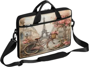 Laptop Bag Waterproof Laptop Shoulder Bag with Adjustable And Removable Shoulder Strap Fits Laptop 13-15.6 Inch