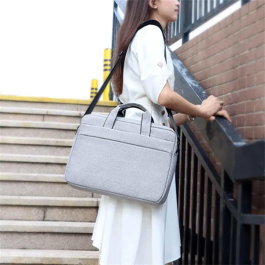 Laptop Messenger Bag 13/14inch Notebook Shoulder Multi-pocket Computer Handbag Briefcase