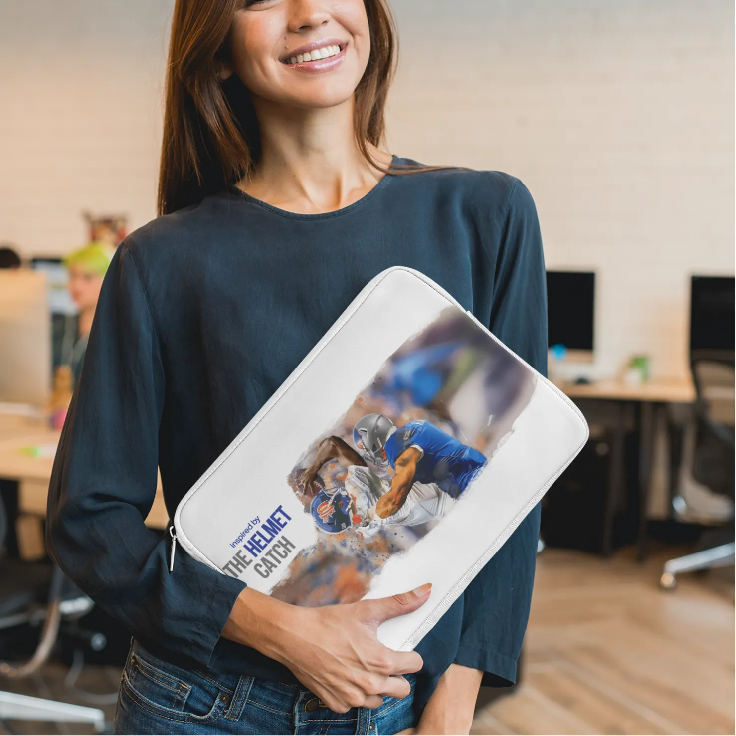 Laptop Sleeve - Inspired by "The Helmet Catch" Iconic Scene
