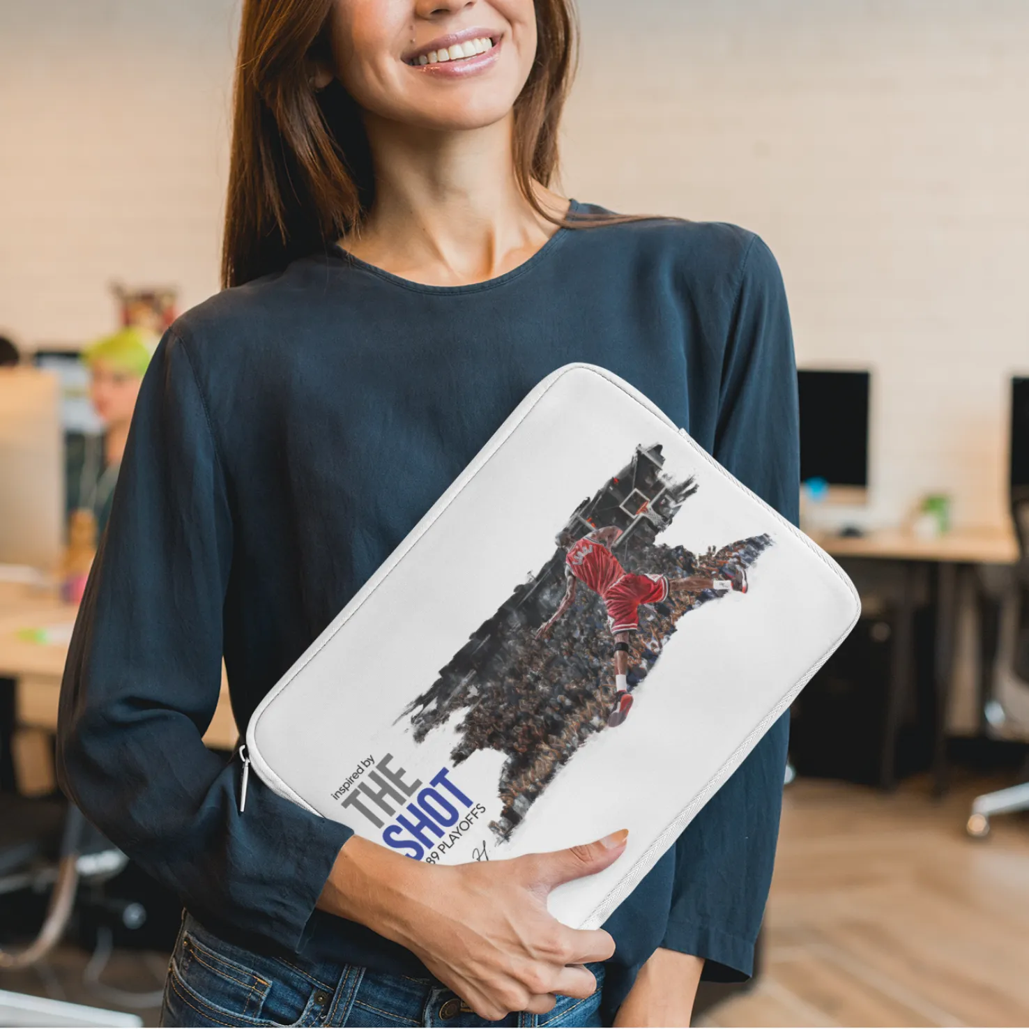 Laptop Sleeve - Inspired by "The Shot" Iconic Scene