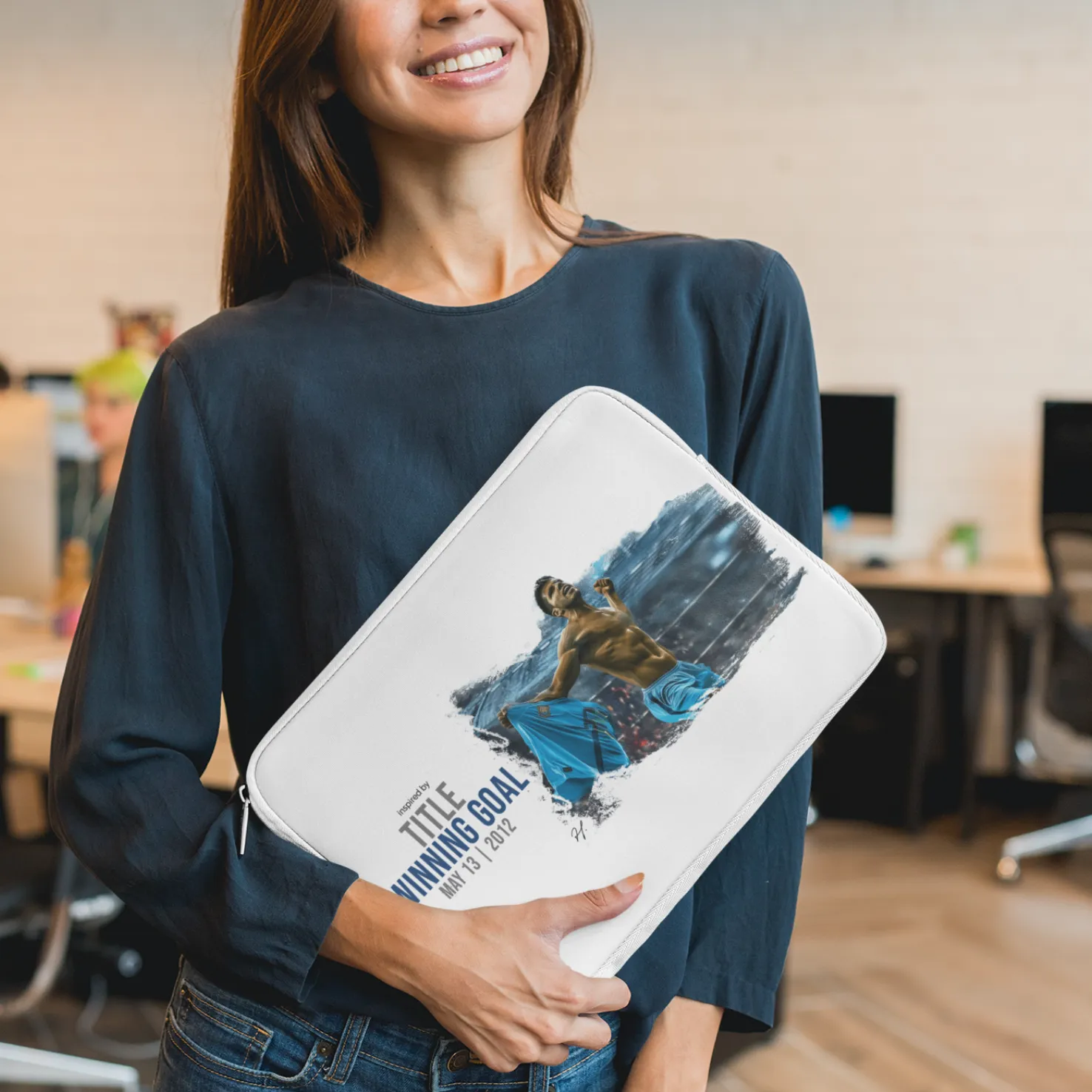 Laptop Sleeve - Inspired by "Title Winning Goal" Iconic Scene