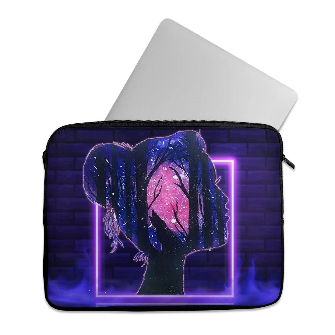 Laptop Sleeve Neon Lady