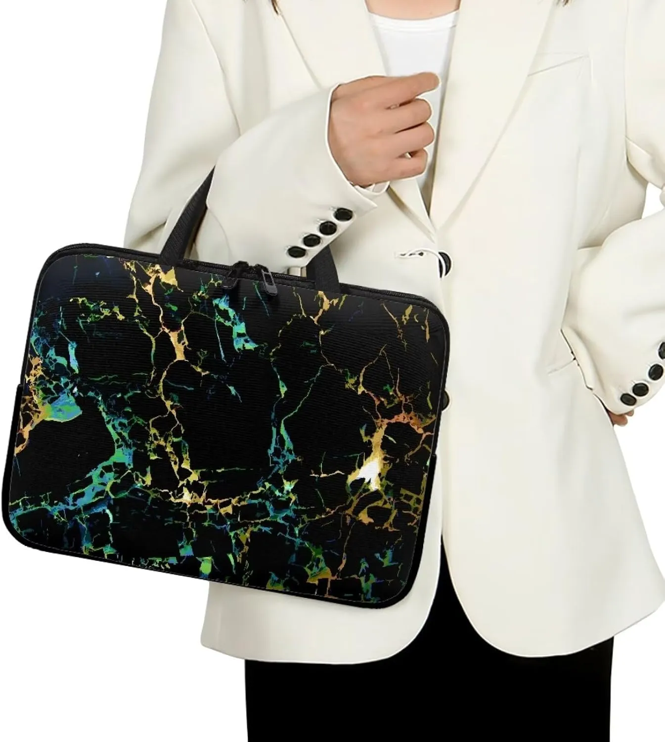 Large Capacity Waterproof Office Handbag Business Travel Laptop Supplies Laptop Bag for Men Women