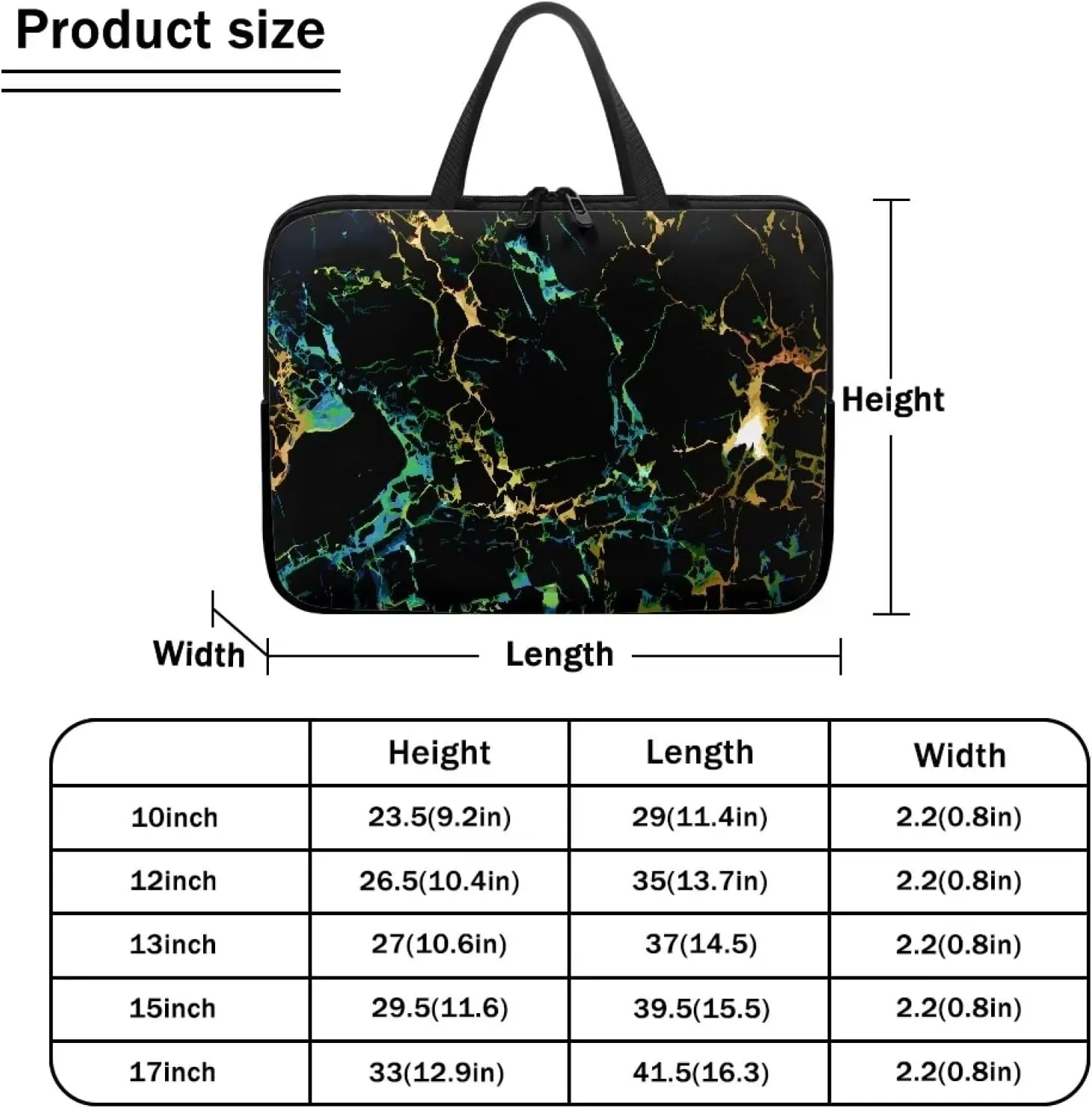 Large Capacity Waterproof Office Handbag Business Travel Laptop Supplies Laptop Bag for Men Women