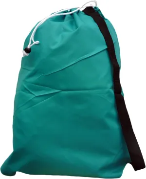 Large Laundry Bag with Drawstring and Strap, Color: Teal, Size: 30x40, Choose from 16 Colors
