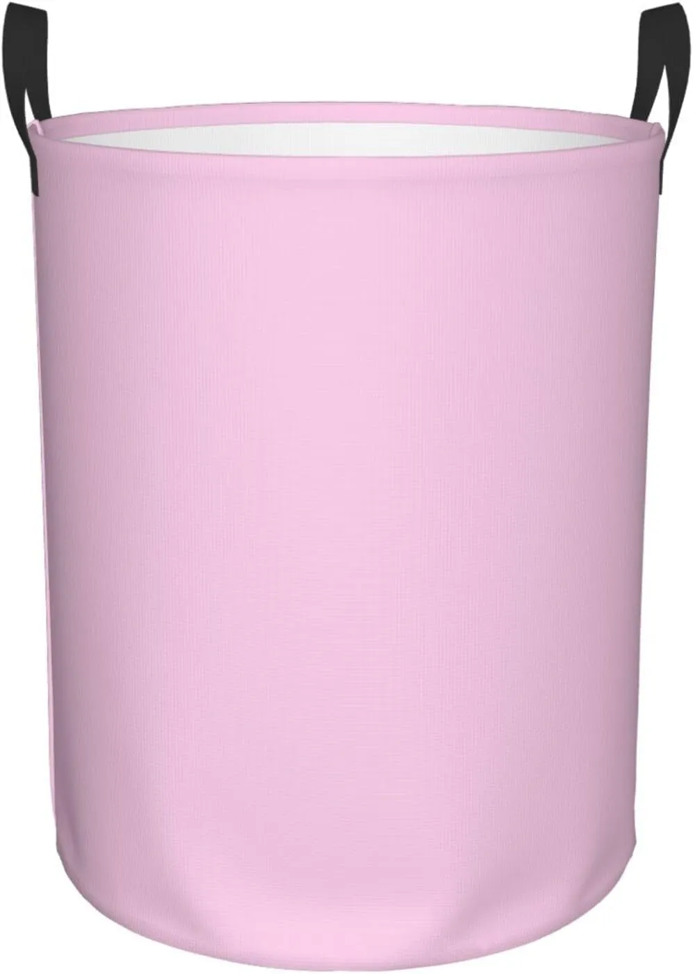 Large Laundry Basket, Dirty Clothes Hamper Toys Storage Bag Classic Rose Solid Color Waterproof Foldable Washing Bin for College Dorms 15.7" x 19.6"