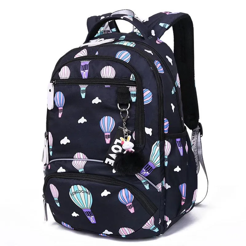 Large schoolbag cute Student School Backpack Printed Waterproof bagpack primary school book bags for teenage girls kids mochila