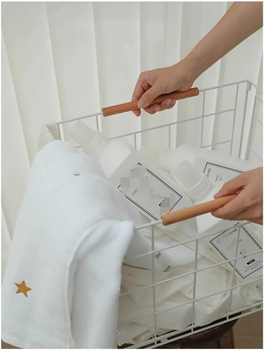 Laundry Basket Clothes Hamper Double Laundry Hamper With Wheels Rolling Iron Laundry Basket With 2 Removable Clothes Hamper For Dorm Room Bathroom Laundry Hamper Washing Basket