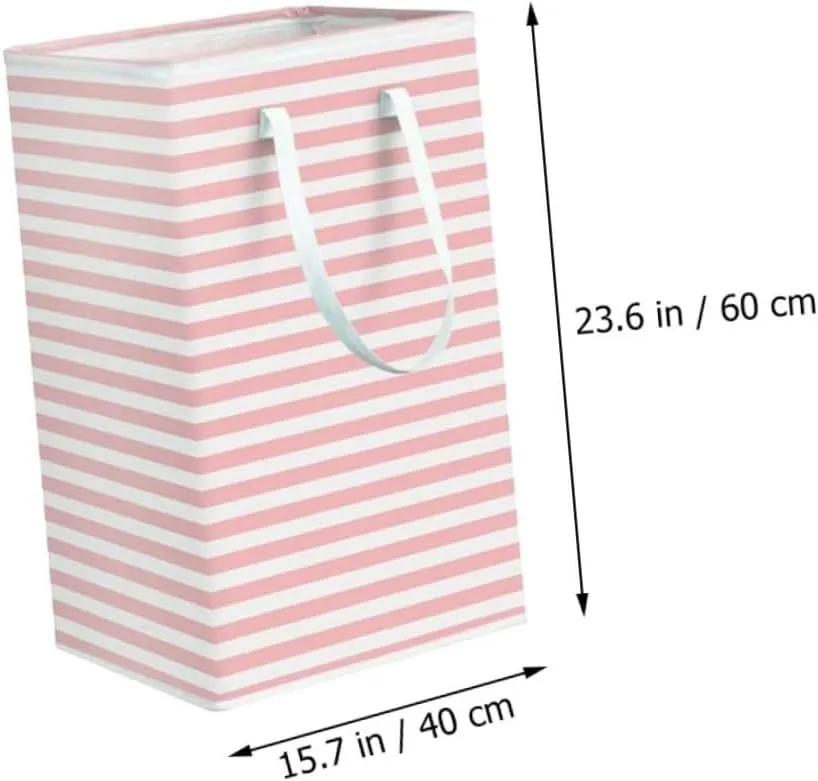 Laundry Basket Collapsible Toy Storage Basket Lightweight Portable for Easy Moving
