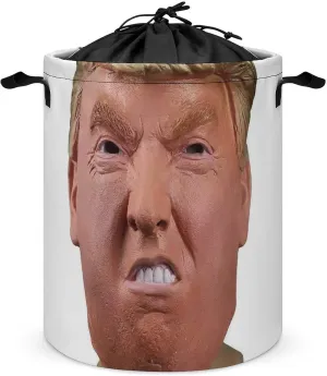 Laundry Basket for Women Men US Presidential Officials Waterproof Laundry Hamper Collapsible Tall Clothes Hamper Dirty Clothes Hamper for Bathroom Bedroom Laundry Room