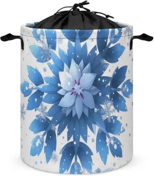 Laundry Hampers, Large Drawstring Laundry Bag, Removable Laundry Bags, Collapsible Storage Bin with Handles for Home Organization, Kids Room, Nursery Art