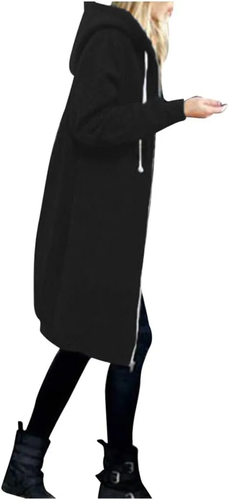 LCMTWX Women's Coats Basic Long Jacket Coat Womens Elegant Windbreaker Wild Winter Women's Coat Coats for Women Trendy