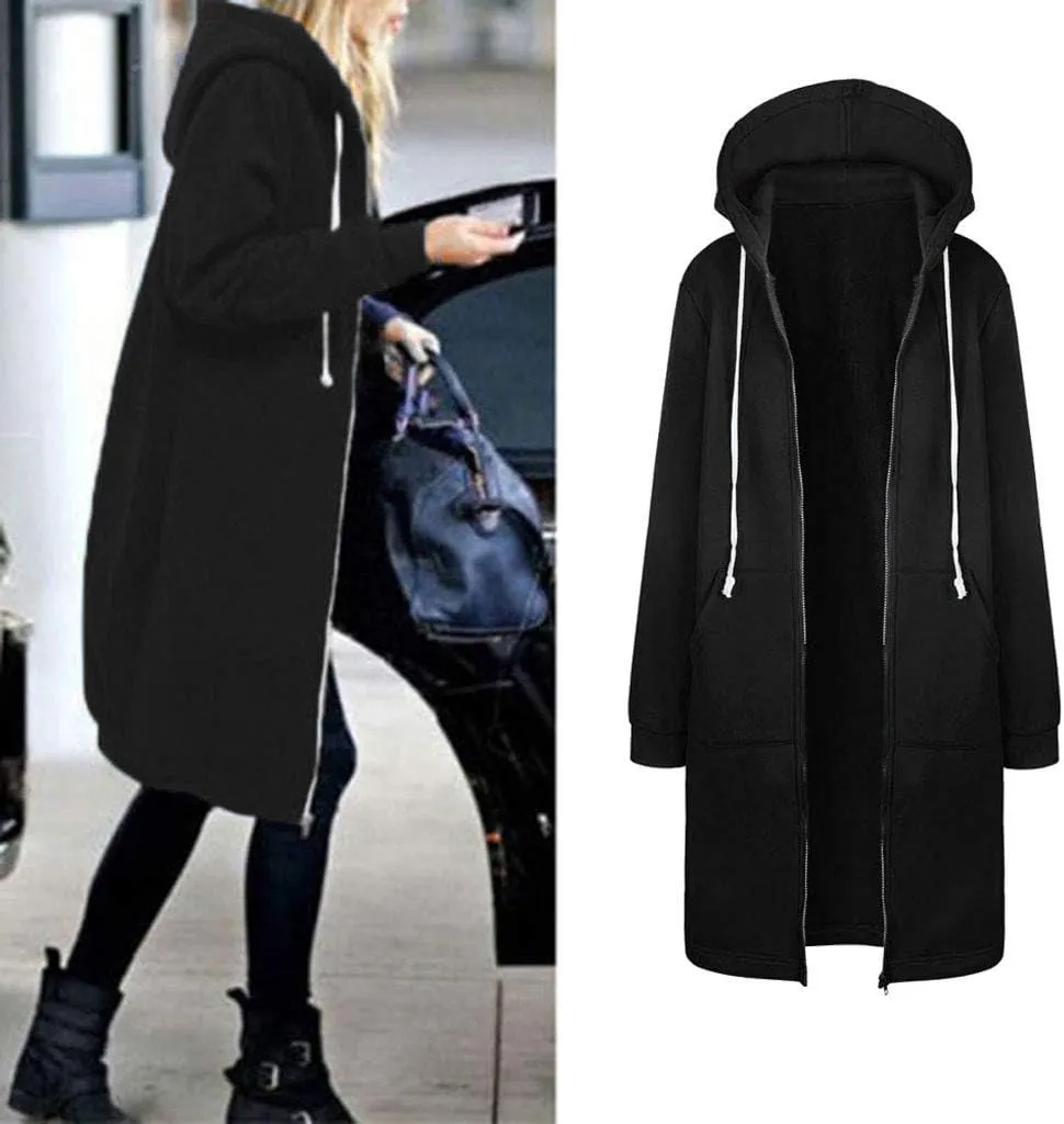 LCMTWX Women's Coats Basic Long Jacket Coat Womens Elegant Windbreaker Wild Winter Women's Coat Coats for Women Trendy