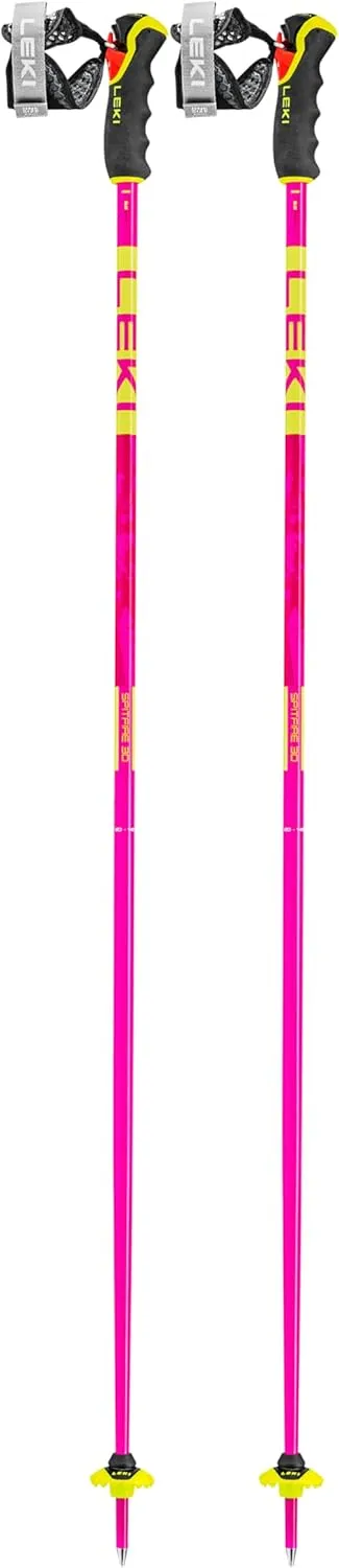 LEKI Spitfire 3D Lightweight Aluminum Ski Poles for Alpine Skiing