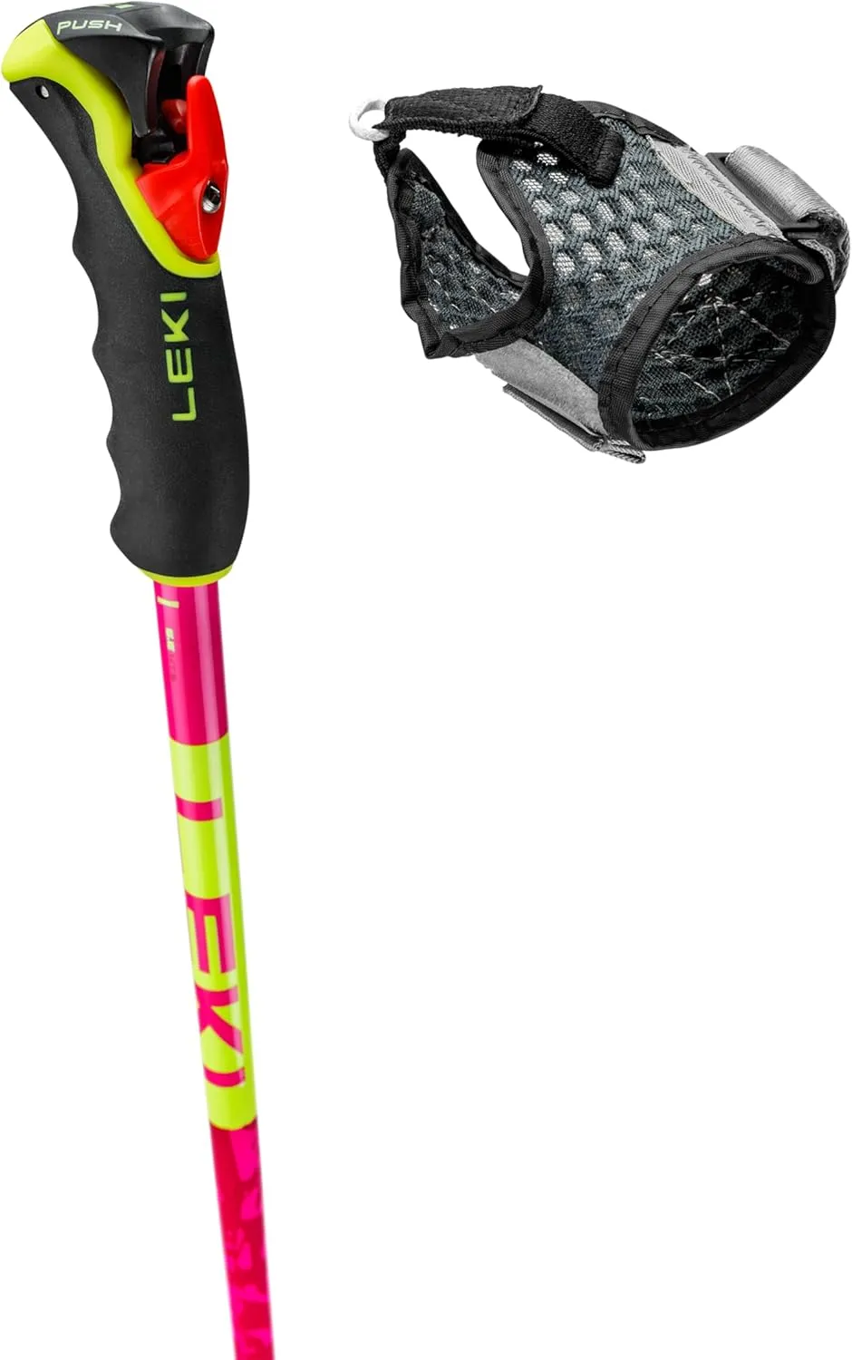LEKI Spitfire 3D Lightweight Aluminum Ski Poles for Alpine Skiing