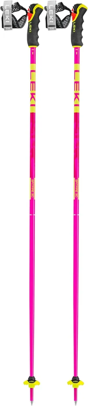 LEKI Spitfire 3D Lightweight Aluminum Ski Poles for Alpine Skiing