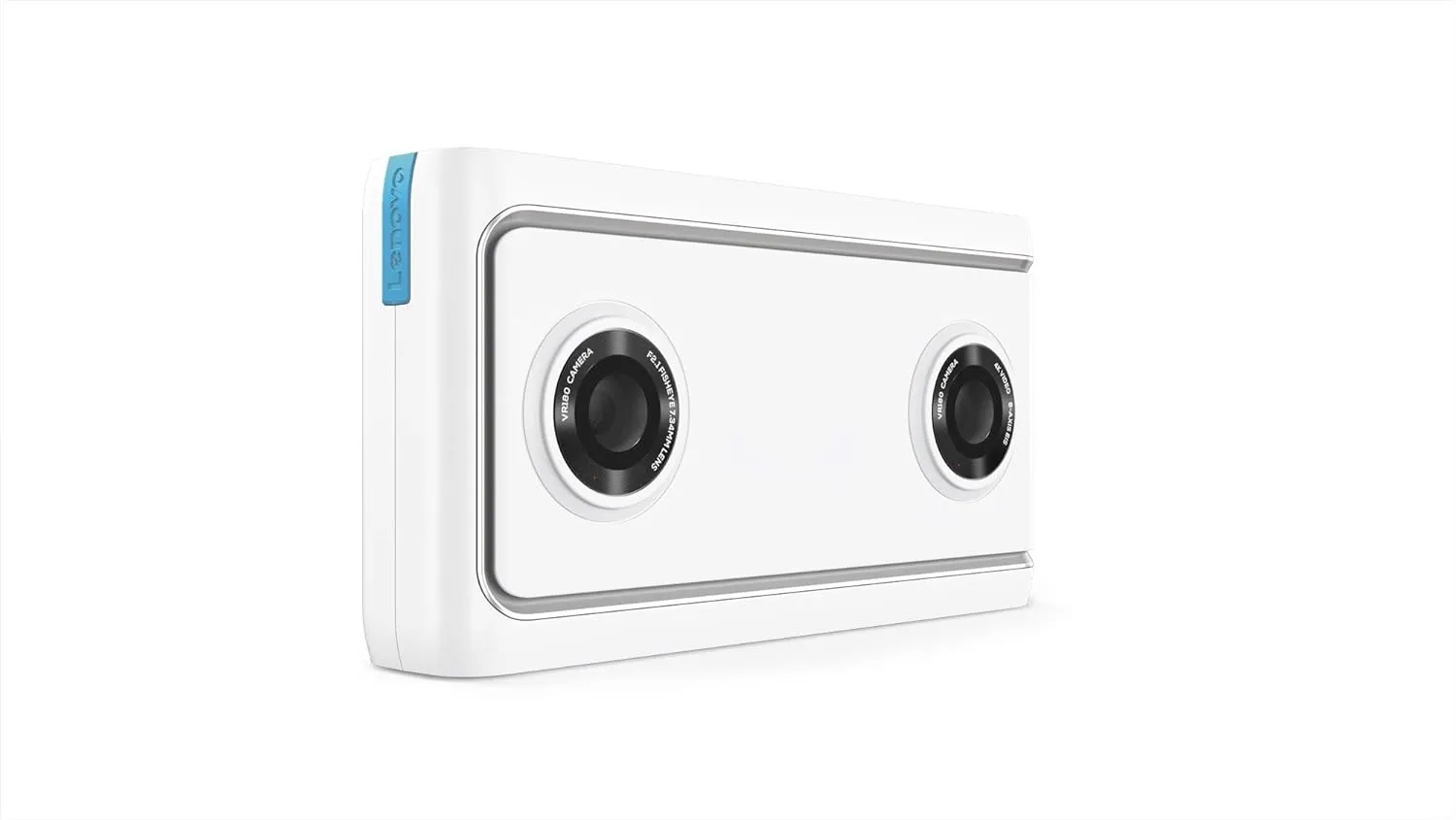 Lenovo Mirage Camera with Daydream, VR-Ready Photo and Video Camera, Integration with YouTube and Google Photos, Smartphone Compatibility, Moonlight White (Renewed)