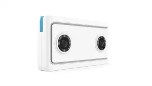 Lenovo Mirage Camera with Daydream, VR-Ready Photo and Video Camera, Integration with YouTube and Google Photos, Smartphone Compatibility, Moonlight White (Renewed)