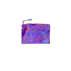 Lettie Lavender Loons Recycled Mini Zip Bag