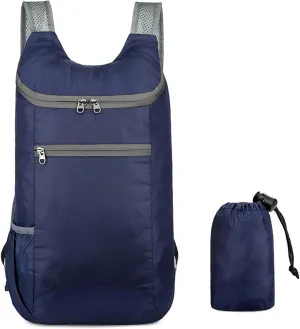 Lightweight Foldable Backpack Packable Small Shoulder Bag Waterproof Travel Hiking Camping Daypack for Women Men