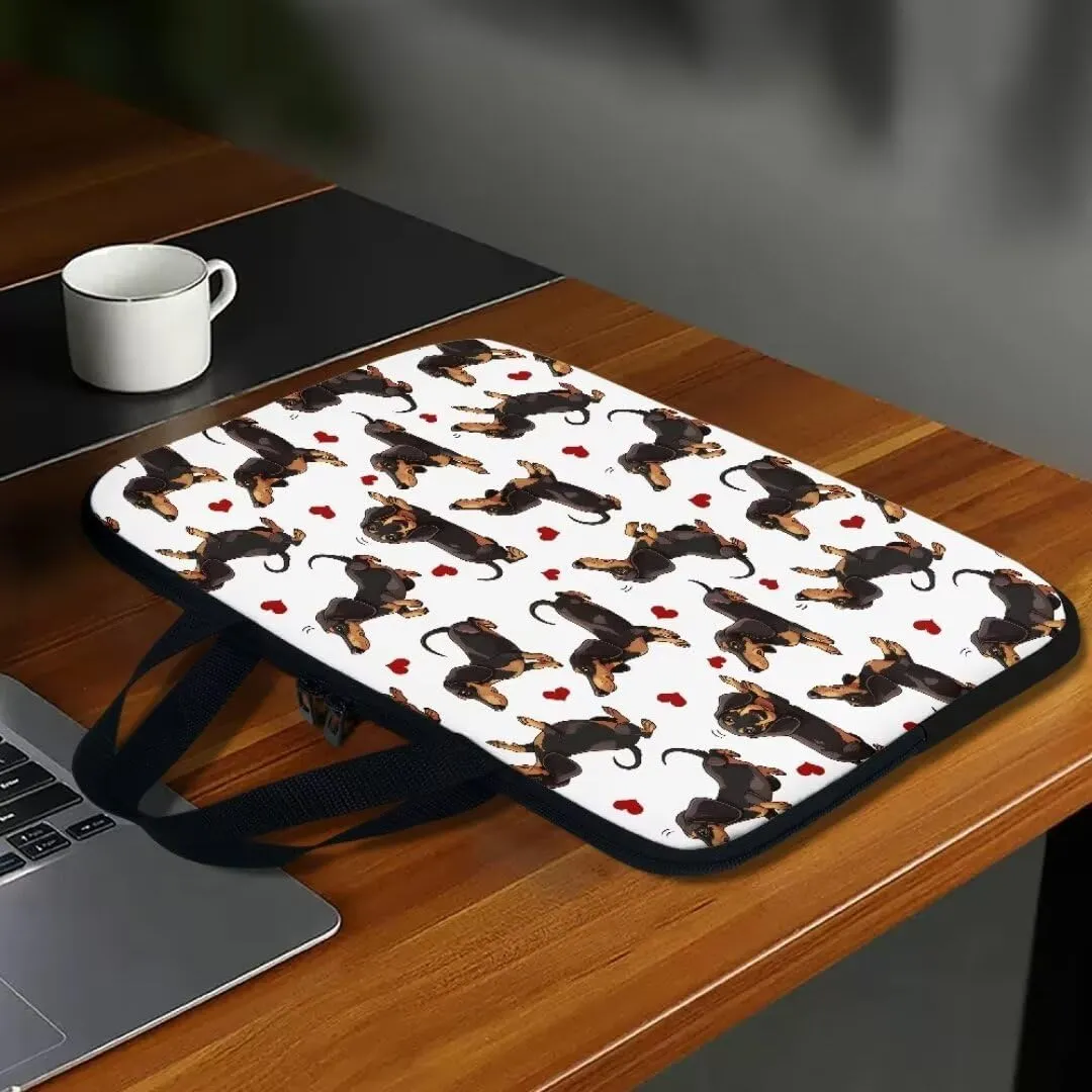 Lightweight Laptop Sleeve Case for Men Women Dark Marble Laptop Tote Bag Lightweight Laptop Case Bag Compatible with Notebook Computer Chromebook Briefcase-15 inch