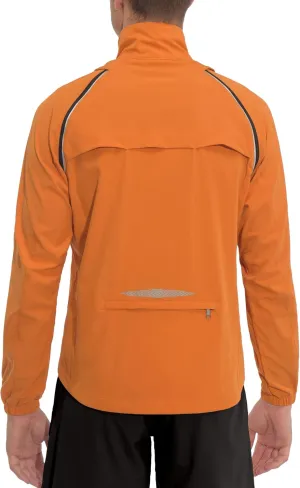 Little Donkey Andy Men's Quick-dry Running Jacket, Convertible UPF 50  Cycling Jacket Windbreaker with Removable Sleeves