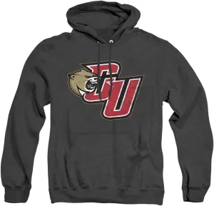 LOGOVISION Caldwell University Official Distressed Primary Logo Unisex Adult Pull-Over Hoodie