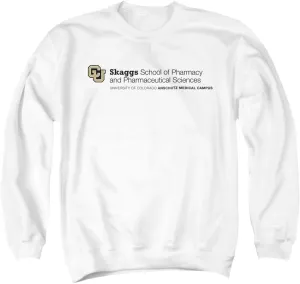 LOGOVISION University of Colorado Anschutz Medical Campus School of Pharmacy Unisex Adult Crewneck Sweatshirt