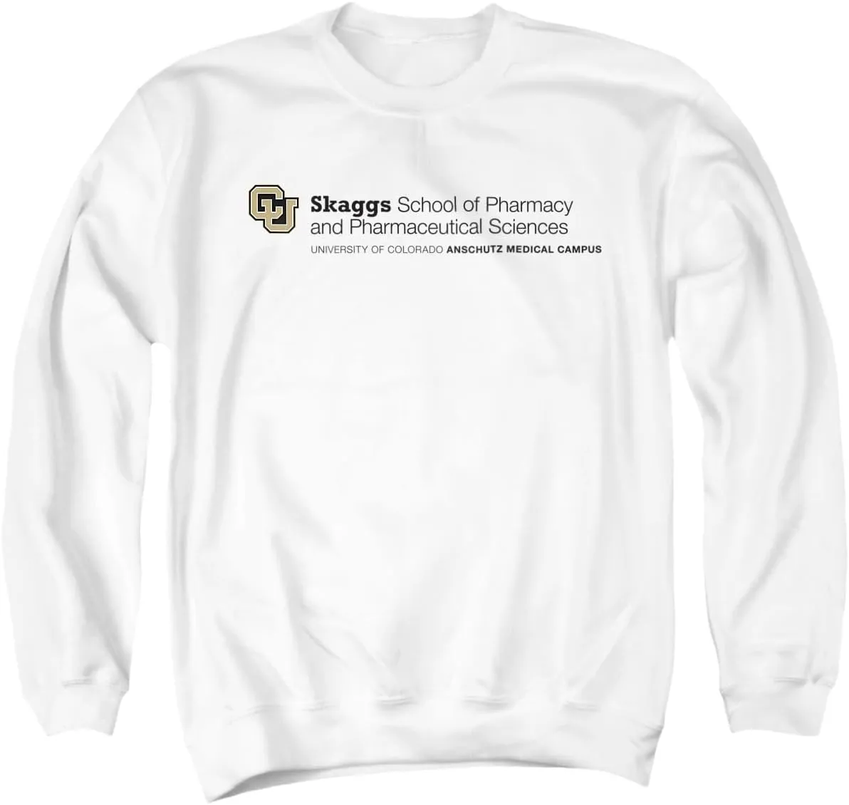 LOGOVISION University of Colorado Anschutz Medical Campus School of Pharmacy Unisex Adult Crewneck Sweatshirt